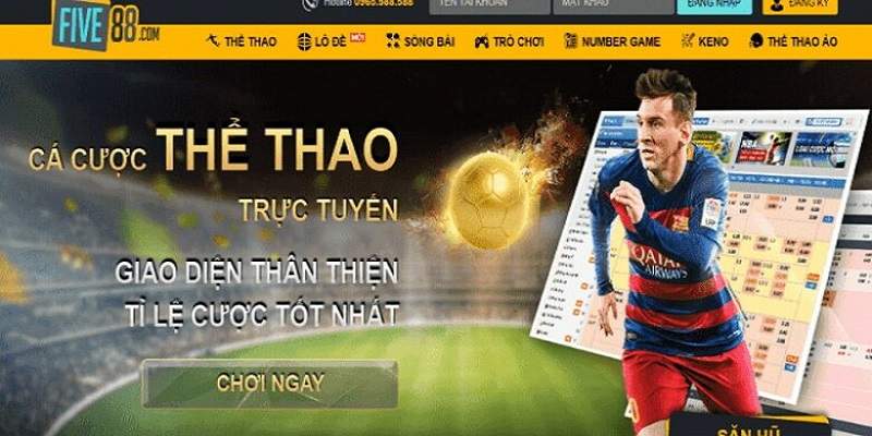 Baccarat là quân át chủ bài thu hút lượng lớn anh em truy cập five88