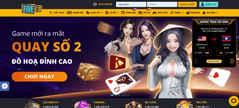 đăng nhập TK88